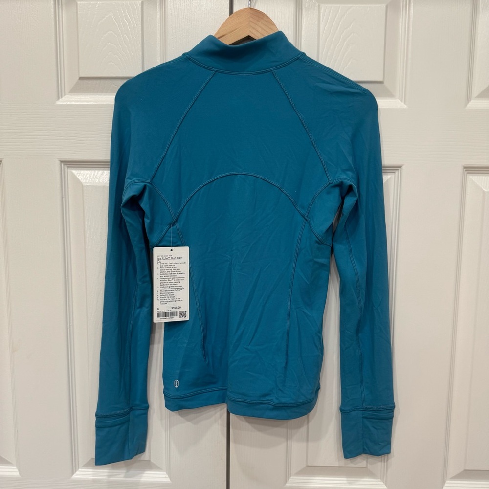 NWT Lululemon Its Rulu Run Half Zip Marlin - Picture 8 of 10